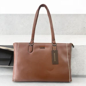 Ettoli Caramel Chic Shoulder Carrying Bag | Stylish & Elegant Handbag