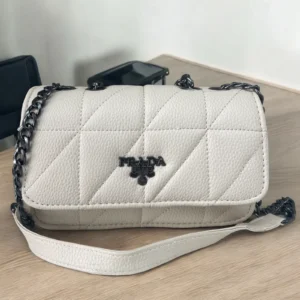Quilted Chain Sling Bag for Ladies