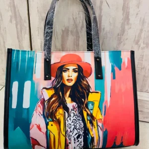 CITY GIRL CHARM Tote Bag